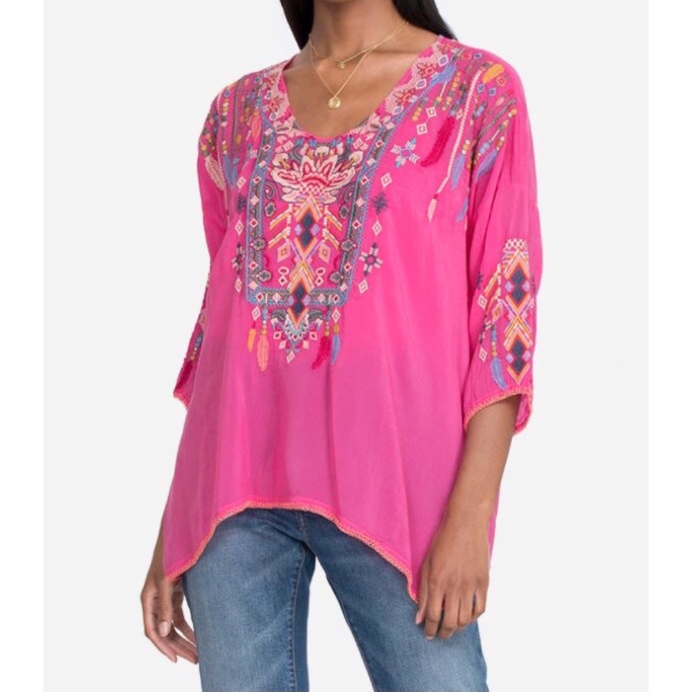 Johnny Was Rangoon Blouse